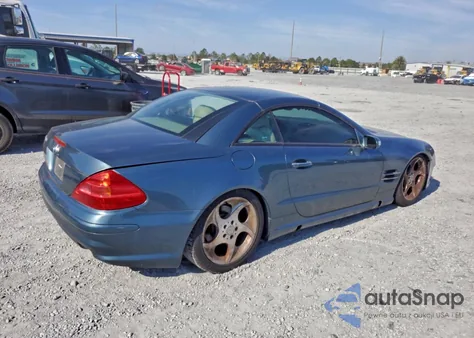 2004 Mercedes-Benz Sl 500 z USA, uszkodzony, nr VIN WDBSK75F04F067630